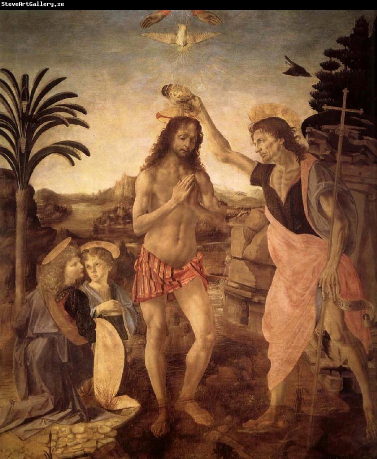 Andrea del Verrocchio Christ-s baptism